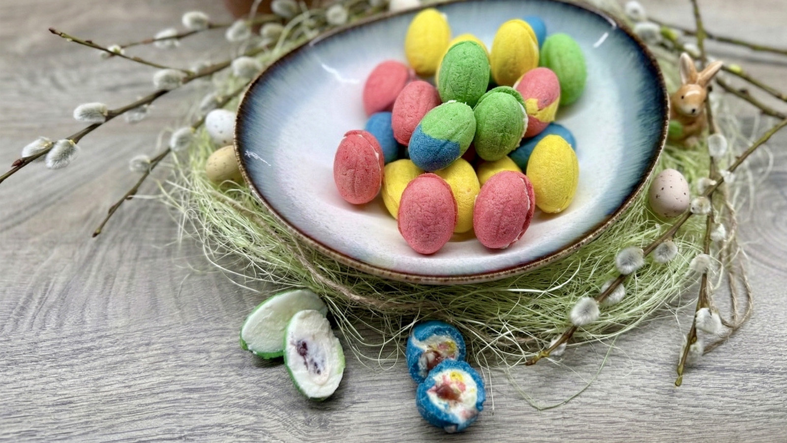 Recept na barevné Ruhhy ořechy: Velikonoční vajíčka trochu jinak