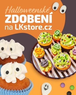 Proměňte své dezerty v děsivě dobrá umělecká díla! 🎃 S naším zdobením z LKstore.cz to zvládnete hravě. Během chvilky...