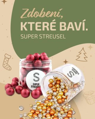 Chcete to "něco navíc" na vaše cukroví? ✨ SUPER STREUSEL je odpověď! Tohle je přesně ten detail, který promění obyčejný...