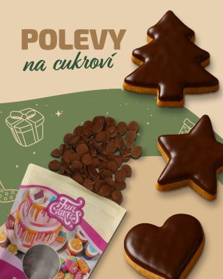 Znáte to – cukroví máte upečené krásně, ale pak přijde na řadu poleva... srazí se, je matná nebo na ní zůstávají šmouhy....