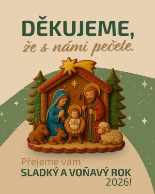Vážení přátelé pečení, mistři cukráři i domácí pekaři, rok 2025 se pomalu rozpouští jako cukr v hrnci a my bychom vám...